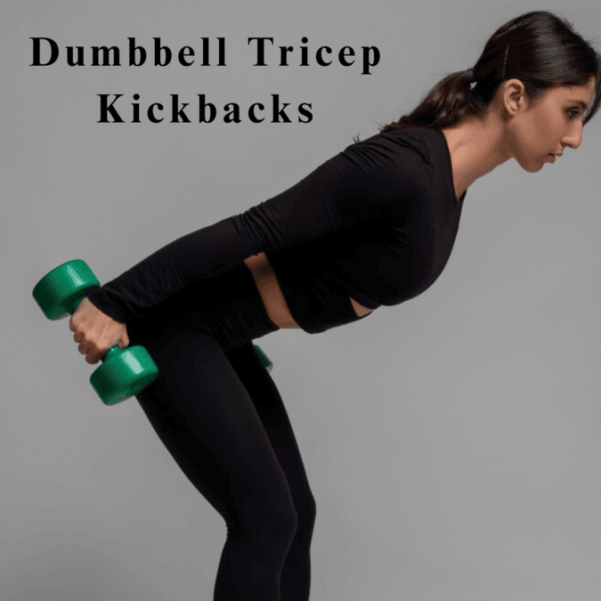 tricep kickbacks